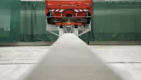 Test of spreader in the hall