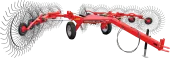 Details of the SR 100 GII wheel rake