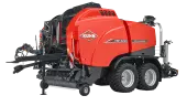 KUHN VBP 3200 variable chamber baler-wrapper combination silhouette