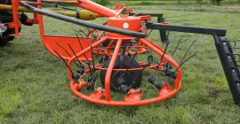 HAYBOB machine at work