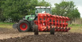 U-turn in headlands of the VARI-MANAGER semi-mounted plough