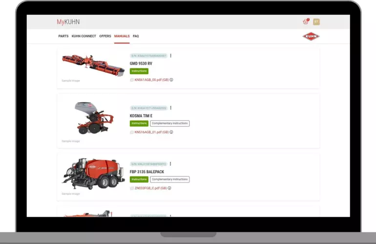MyKUHN Manuals 