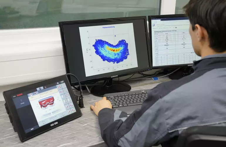 We also have the latest technology at our disposal to ensure ever more precision.