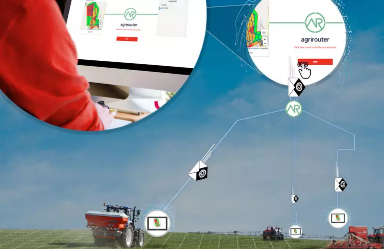 digital tool that allows you to transfer or receive documents remotely, such as modulation maps or tasks, using a data exchange platform