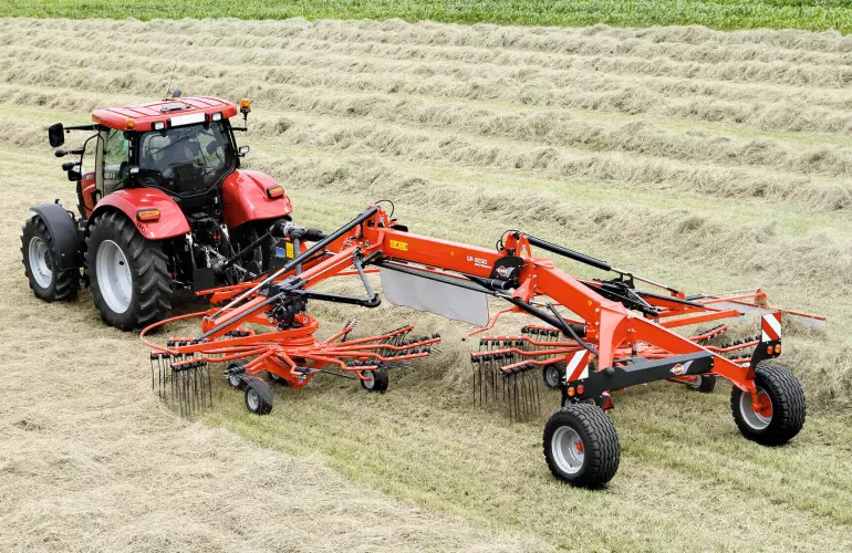 GA 8030 at work in grassland