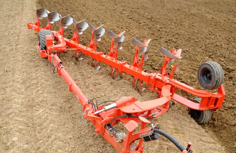 View of the VARI-LEADER plough settings