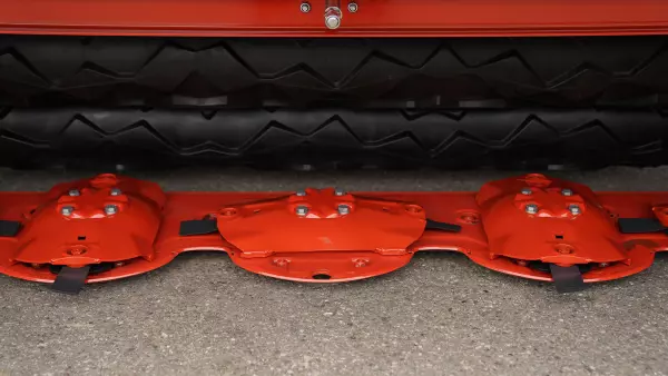 Conditioner with polyurethane SQUAREFLEX rollers