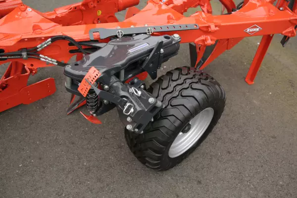 The depth wheel of the MASTER L is integrated closer to the frame for limited overhang.