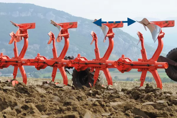 Different inter-body clearances offer the possibility of adapting to working conditions