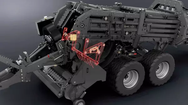 The pre-chamber system ensures consistently filled flakes and results in heavy, square-edged bales.