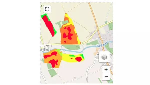 Before proceeding with the transfer, view the data you wish to send on your ISOBUS terminal 