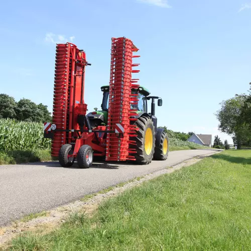 Safety on roads with the carrying frame