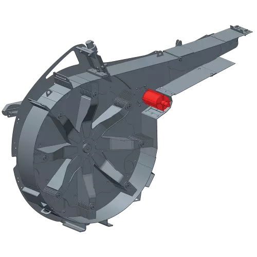 3D view of the ROTOFLEX system