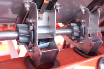 Hopper, Helica metering unit and shafts in stainless steel