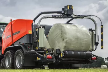 Perfect, firm, round bales represent less air in the bale.