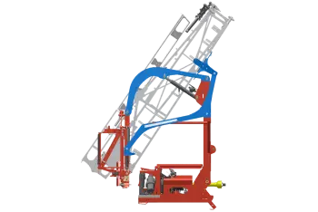 OPTILIFT parallelogram for suspension of the boom on the road and in the field