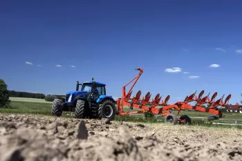 U-turn of the CHALLENGER at the headland