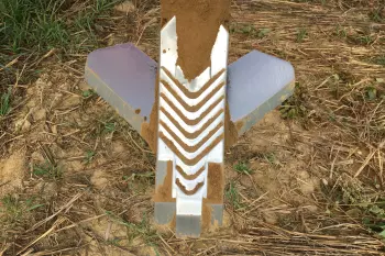 The 80 mm point and carbide wings exploit the full potential of the CULTIMER