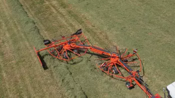 One windrow delivery with the GA 6632+