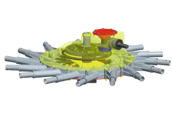 MASTERDRIVE GIII gearbox on GA 1030 series