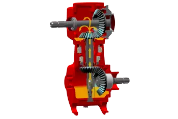 The GYRODINE headstock makes manœuvres easier and provides optimum user comfort