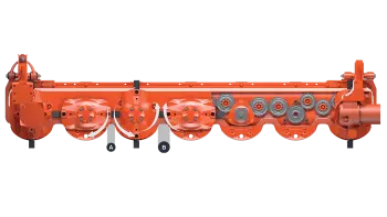 The FC 13460 mower conditioner is fitted with the OPTIDISC ELITE cutter bar that ensures the best possible quality of cut.