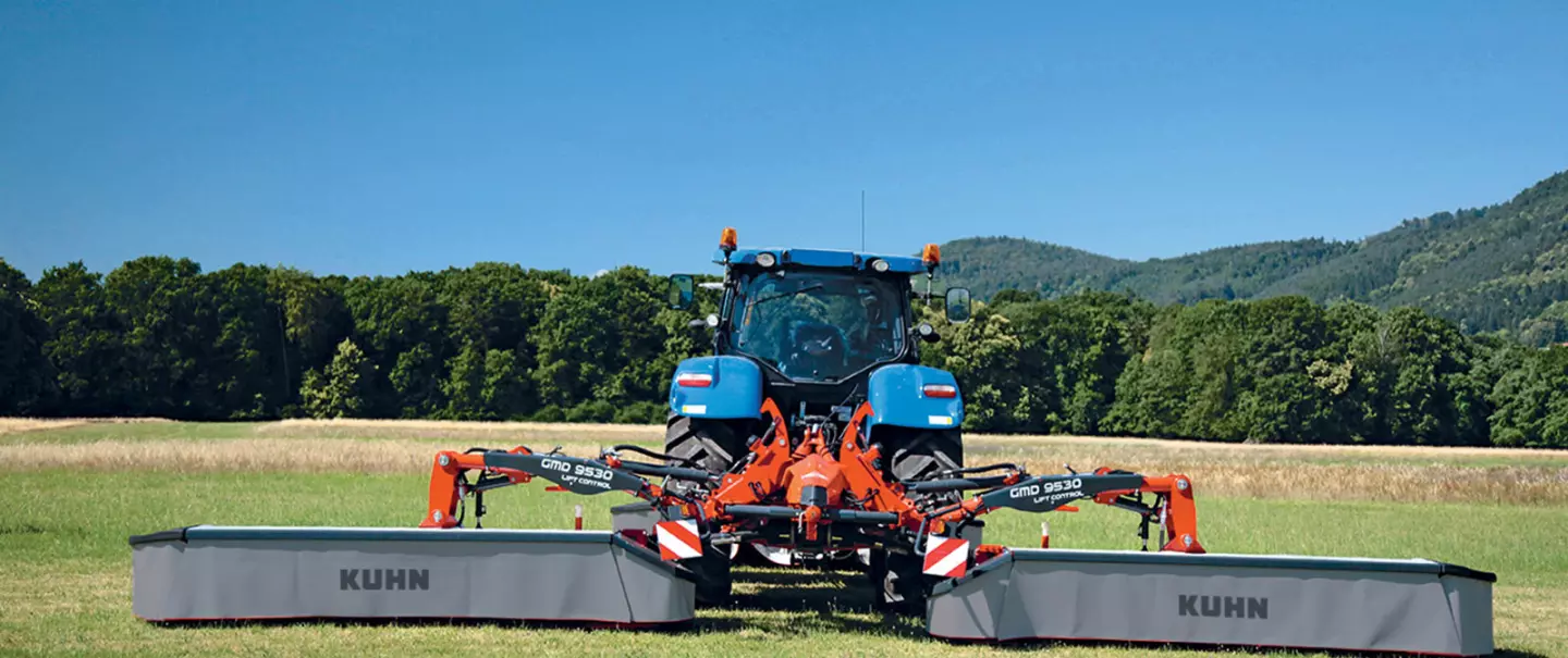 Mounted triple disc mowers GMD 1030 | KUHN farm machinery
