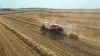 SB 1290 iD baling in a straw field