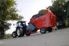 Transporting the KUHN PRIMOR 4260 M CUT CONTROL straw blower & feeder