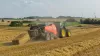 SB 1290 iD baling in a straw field